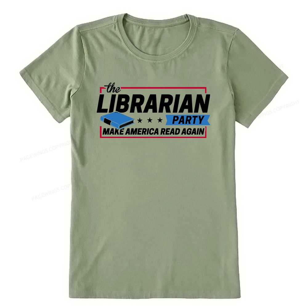 Pagewings The Librarian Party Unisex Classic T-shirt