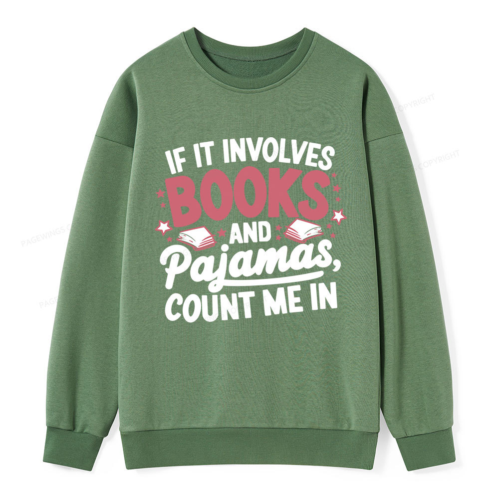 Pagewing Lover Funny Book Reading Unisex Classic Sweatshirt