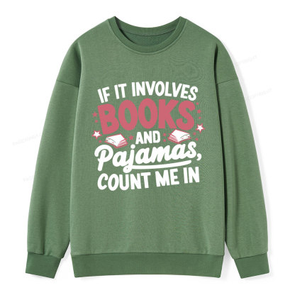 Pagewing Lover Funny Book Reading Unisex Classic Sweatshirt