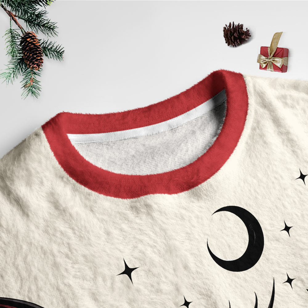 Pagewings Book Dragon Unisex Ugly Light Knit Sweatshirt