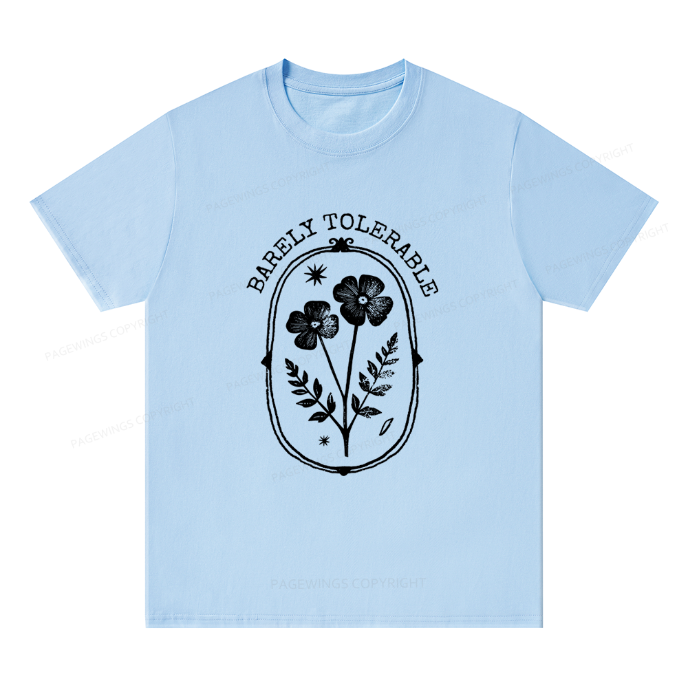 Pagewings Barely Tolerable Unisex Classic T-shirt