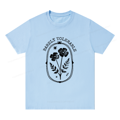 Pagewings Barely Tolerable Unisex Classic T-shirt