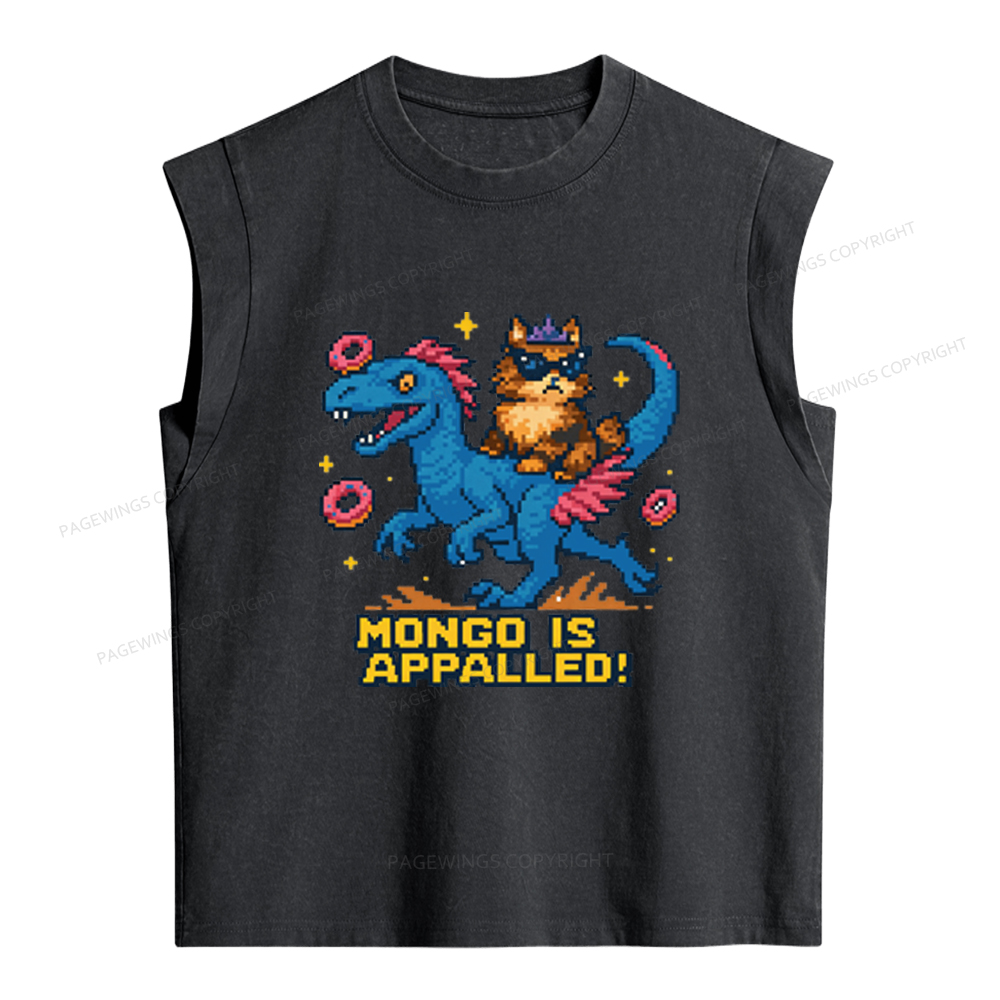 Pagewings Mongo Is Appalled Women's Washed Tank Top