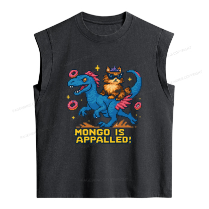 Pagewings Mongo Is Appalled Women's Washed Tank Top