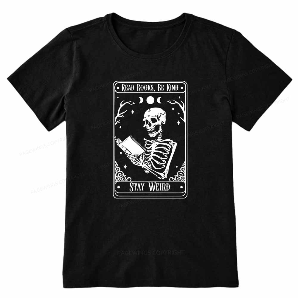 Pagewings Read Books Be Kind Unisex Classic T-shirt
