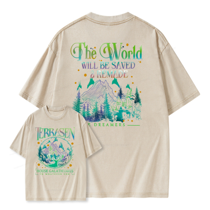 Pagewings Terrasen Unisex Washed T-shirt