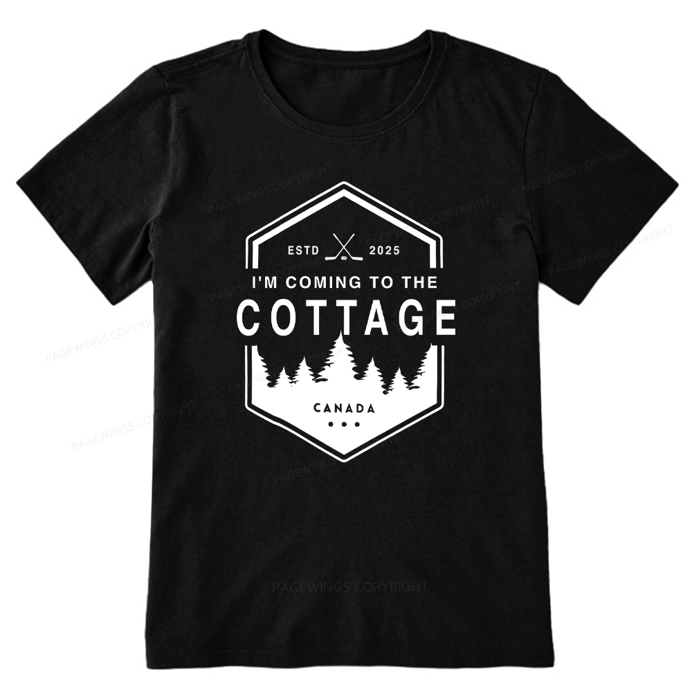 Pagewings Coming To The Cottage Unisex Classic T-shirt