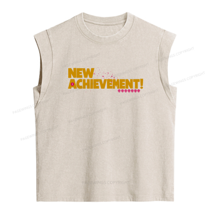 Pagewings New Achievement Women's Washed Tank Top