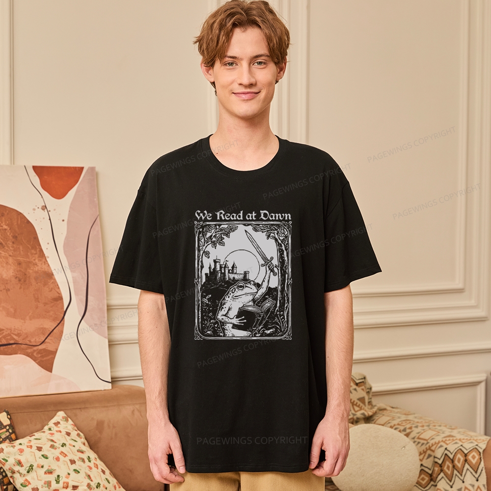 Pagewings We Read At Dawn Unisex Classic T-shirt
