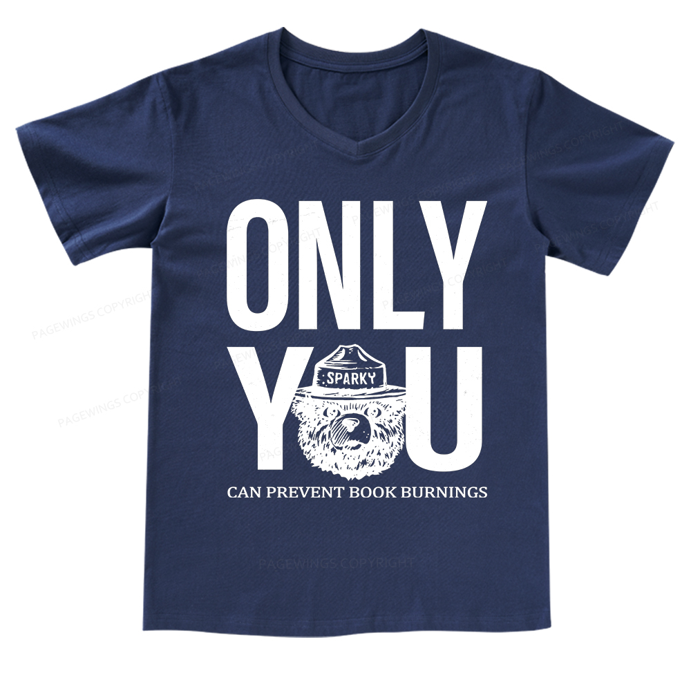 Pagewings Only You V-neck T-shirt