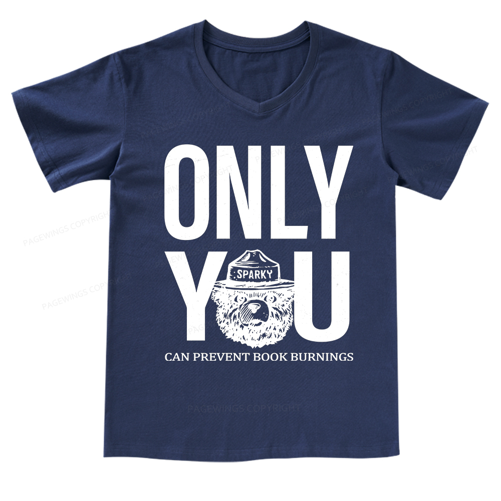 Pagewings Only You V-neck T-shirt