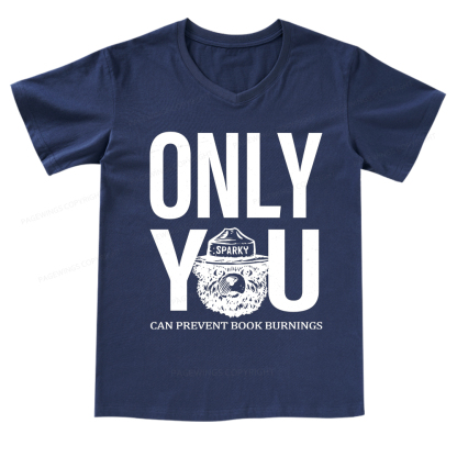 Pagewings Only You V-neck T-shirt
