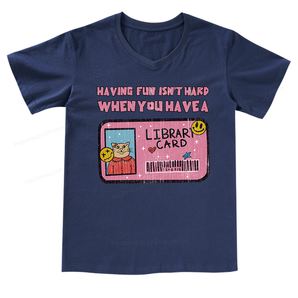 Pagewings Do You Even Read V-neck T-shirt