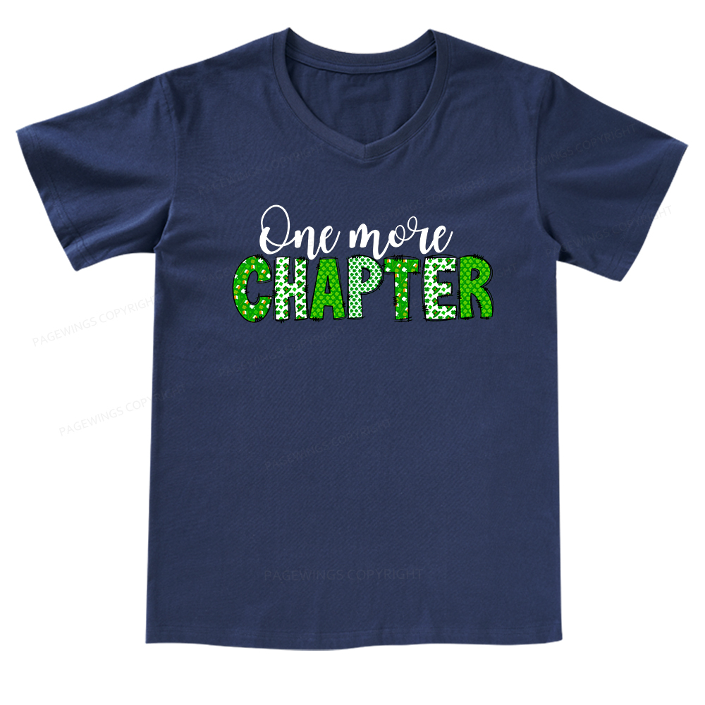 Pagewings Book Lovers St Pattys Day Shirt T-Shirt V-neck T-shirt