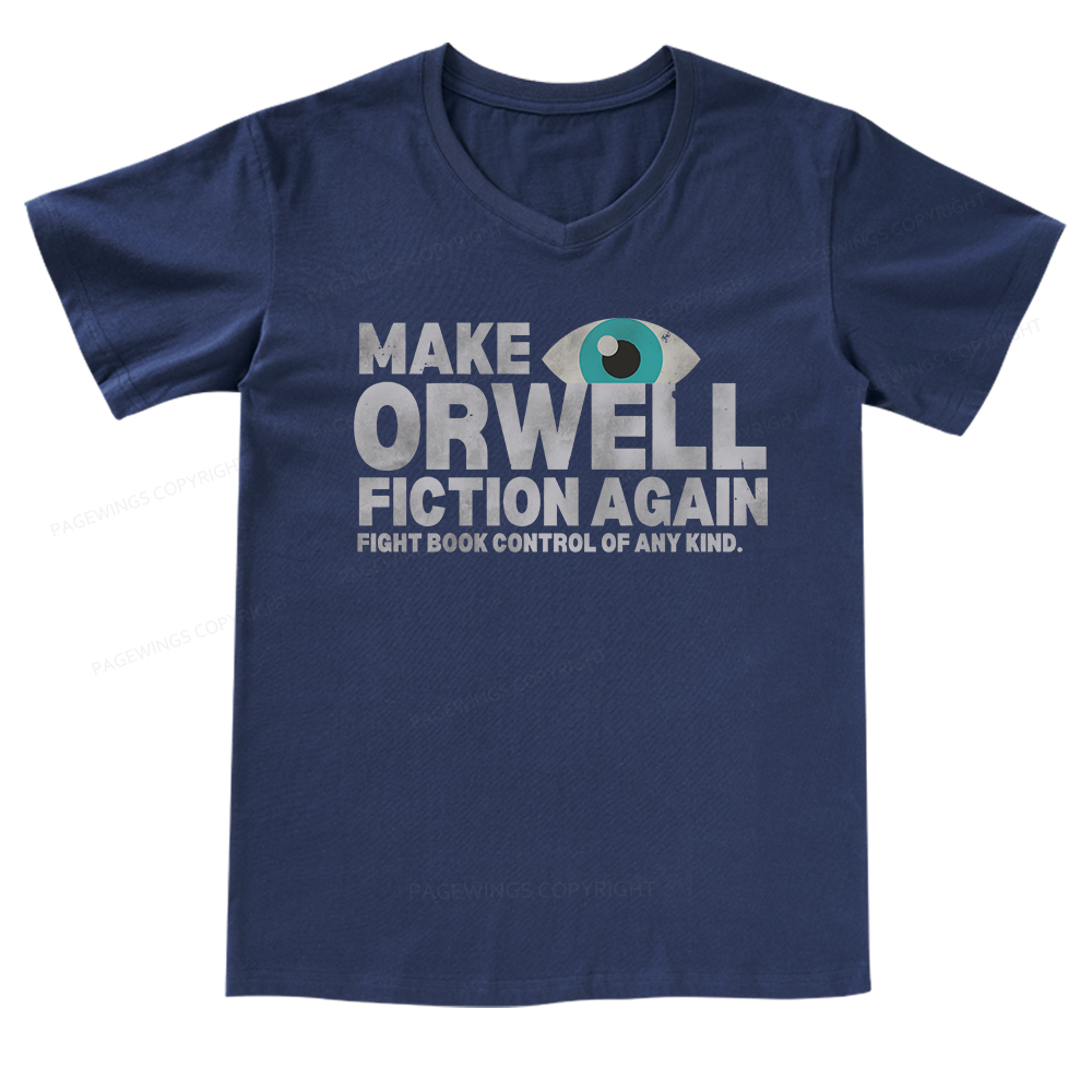 Pagewings Read Banned Books V-neck T-shirt