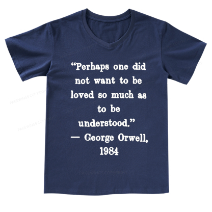 Pagewings Seek Understanding Not Just Love V-neck T-shirt