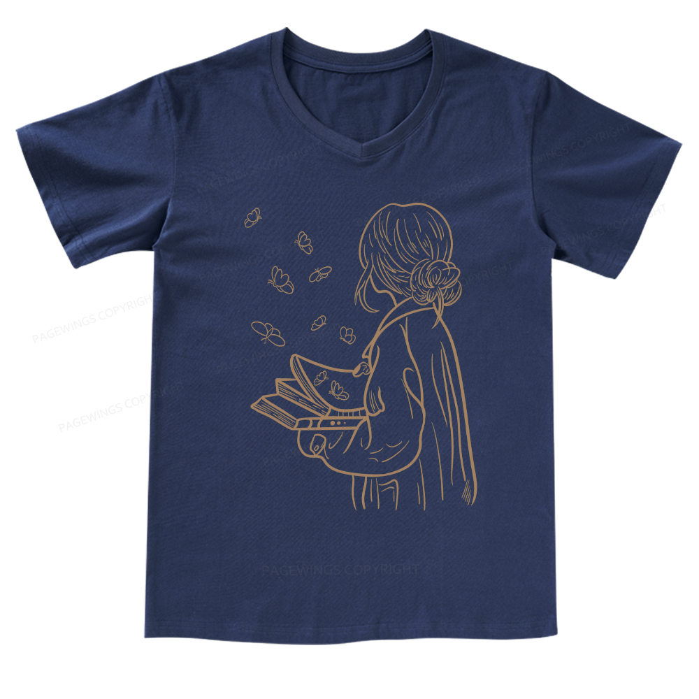 [Copy]A-V领T模版Pagewings 文案 V-neck T-shirt
