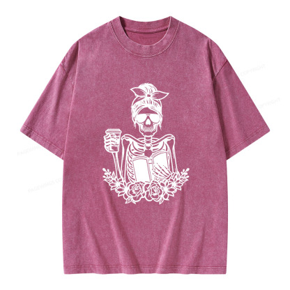 Pagewings Book Lover Unisex Washed T-shirt