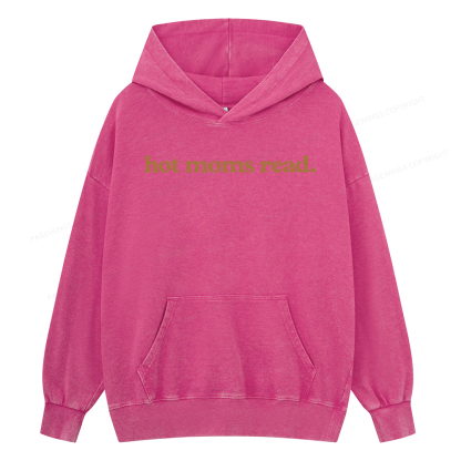 Pagewing Get Your Library Card Unisex Washed Hoodie