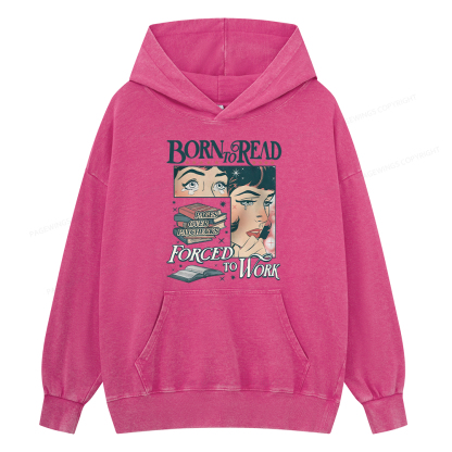 Pagewing Funny Liberal Shirt Unisex Washed Hoodie