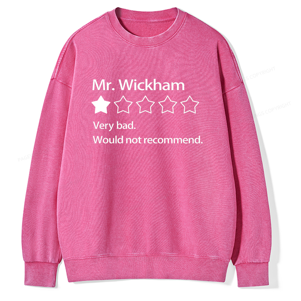 Pagewings Comfort Colors Pride & Prejudice Unisex Washed Sweatshirt