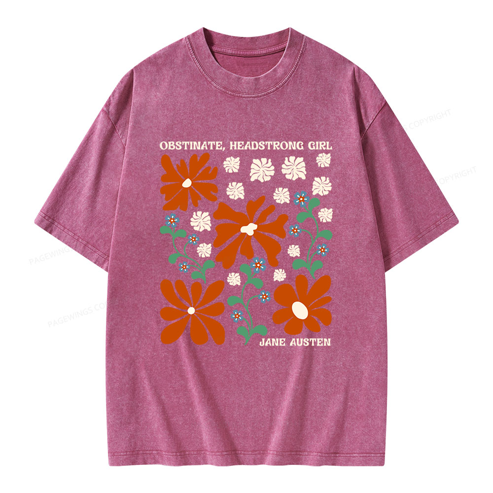 Pagewings  Obstinate Headstrong Girl Unisex Washed T-shirt