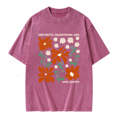 Pagewings  Obstinate Headstrong Girl Unisex Washed T-shirt