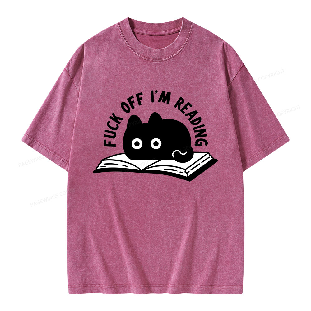 Pagewings I'm Reading Unisex Washed T-shirt