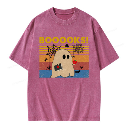 Pagewings Booooks Unisex Washed T-shirt