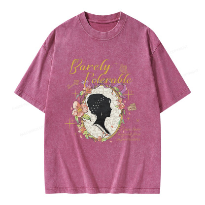 Pagewings True Love Beyond First Impressions Unisex Washed T-shirt