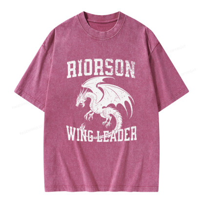 Pagewings Riorson Wing-Leader Unisex Washed T-shirt