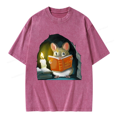 Pagewings Of Mice And Men Unisex Washed T-shirt