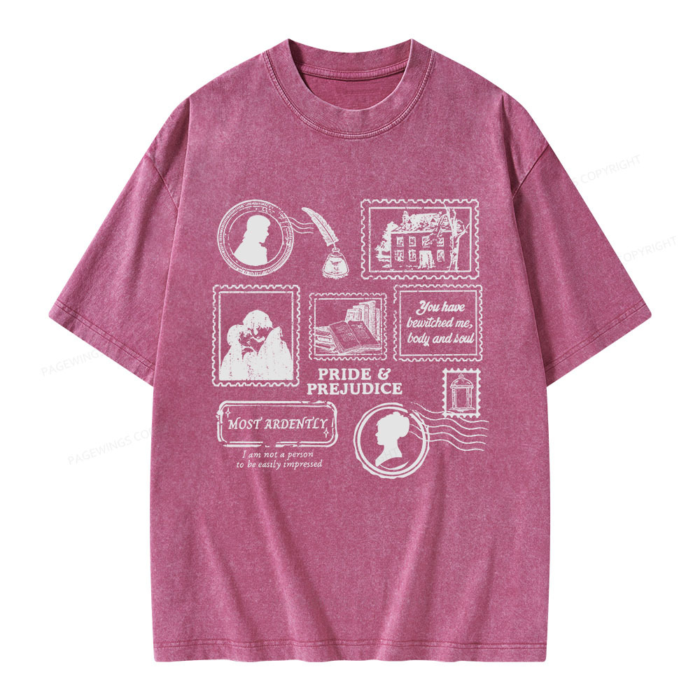 Pagewings You Have Bewitched Me Body And Soul Unisex Washed T-shirt