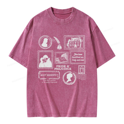 Pagewings You Have Bewitched Me Body And Soul Unisex Washed T-shirt