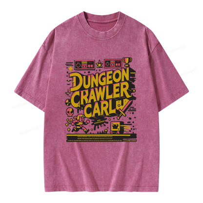 Pagewings Book New Achievement Unisex Washed T-shirt