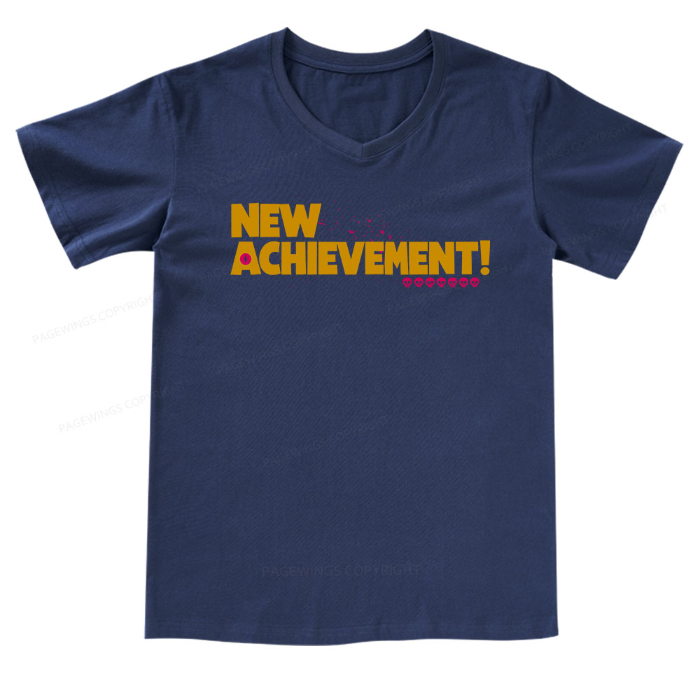 Pagewings New Achievement V-neck T-shirt