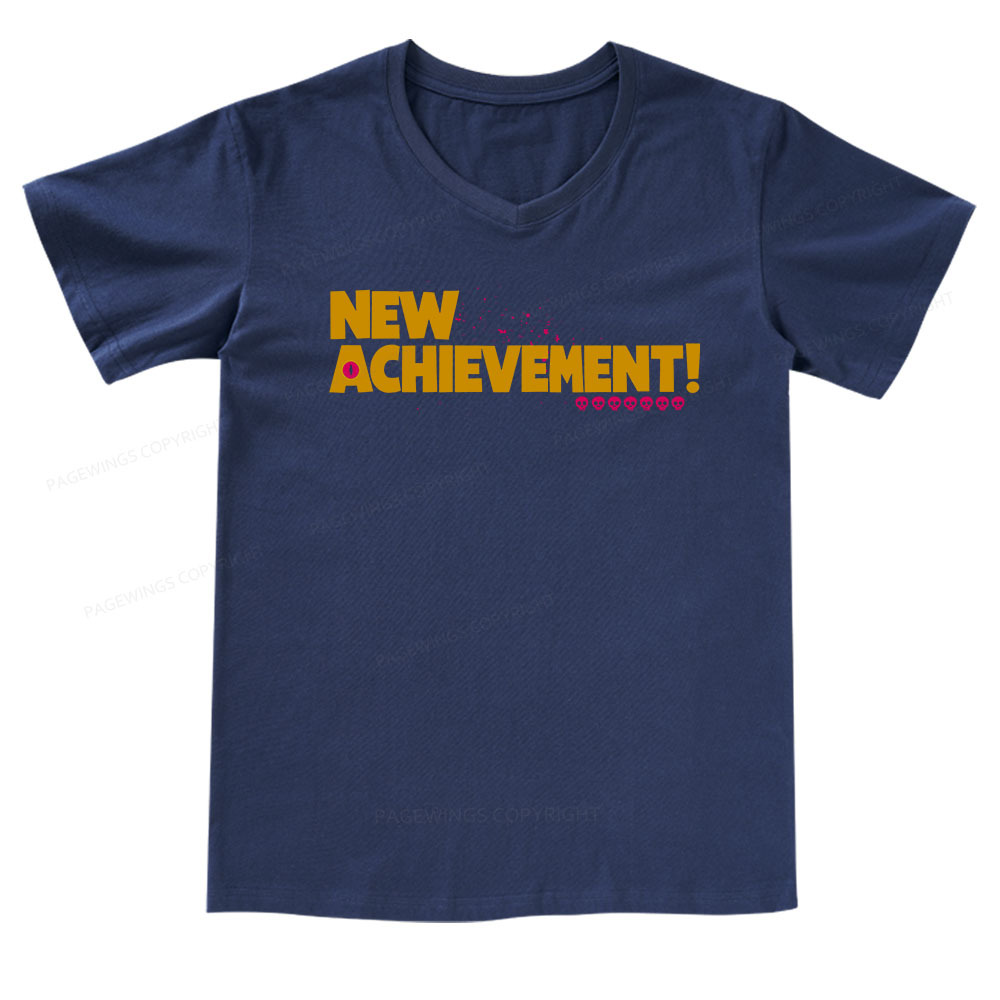 Pagewings New Achievement V-neck T-shirt