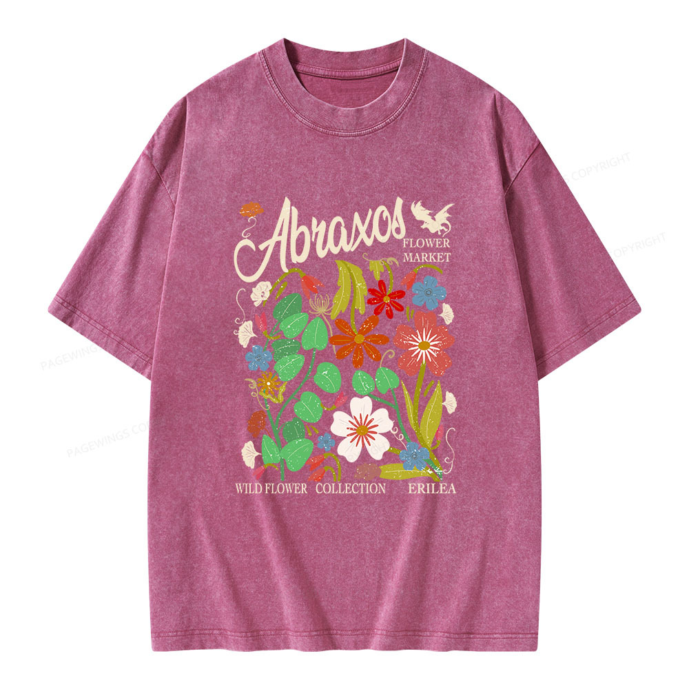 Pagewings Abraxos Unisex Washed T-shirt