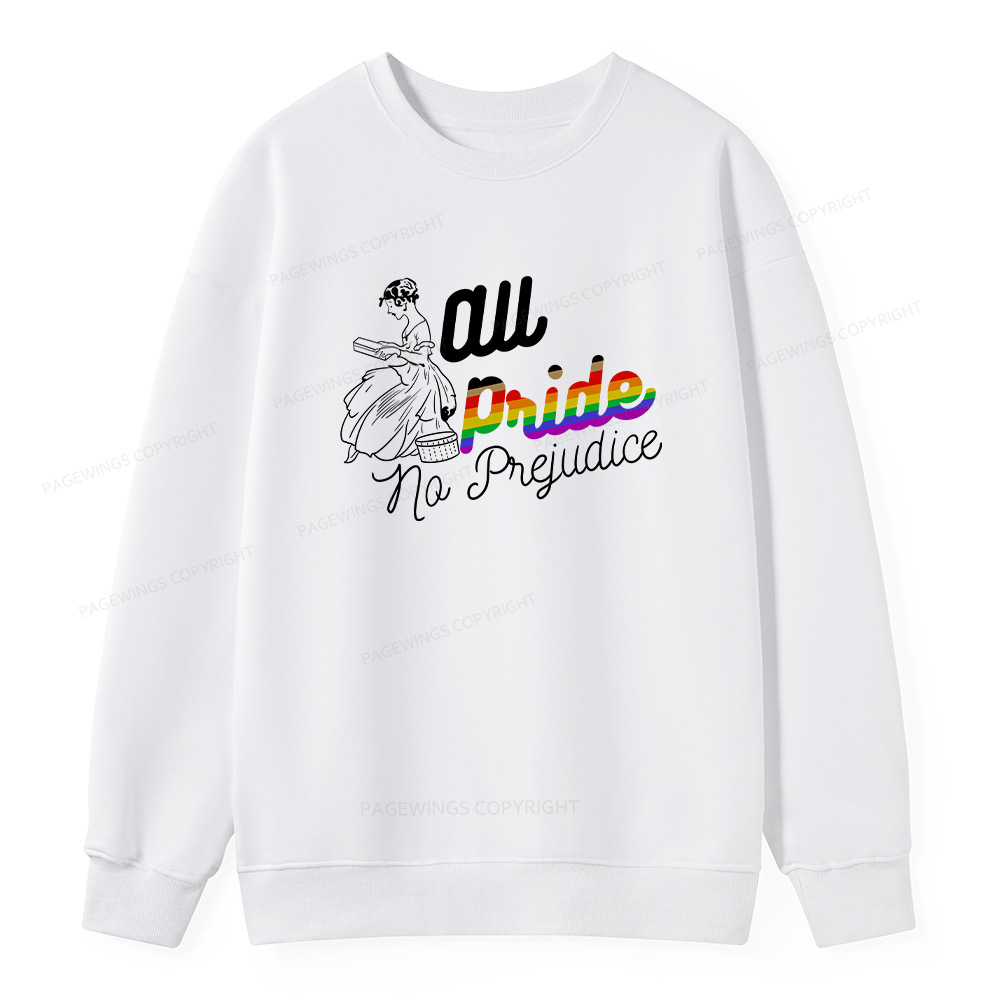 Pagewings All Pride No Prejudice Unisex Classic Sweatshirt