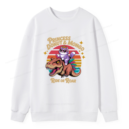 Pagewings Princess Donut & Mongo Unisex Classic Sweatshirt