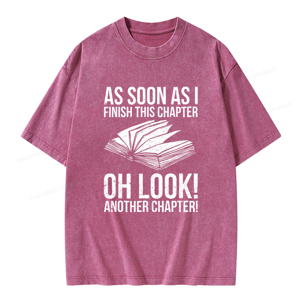 Pagewings Another Chapter Unisex Washed T-shirt