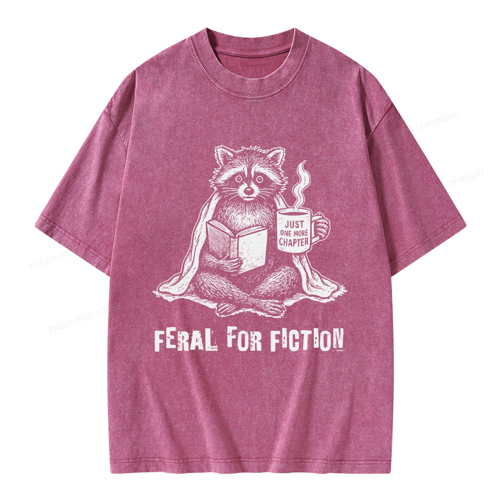 Pagewings One More Chapter Unisex Washed T-shirt