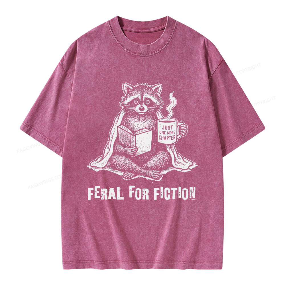 Pagewings One More Chapter Unisex Washed T-shirt