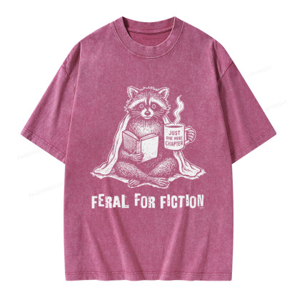 Pagewings One More Chapter Unisex Washed T-shirt