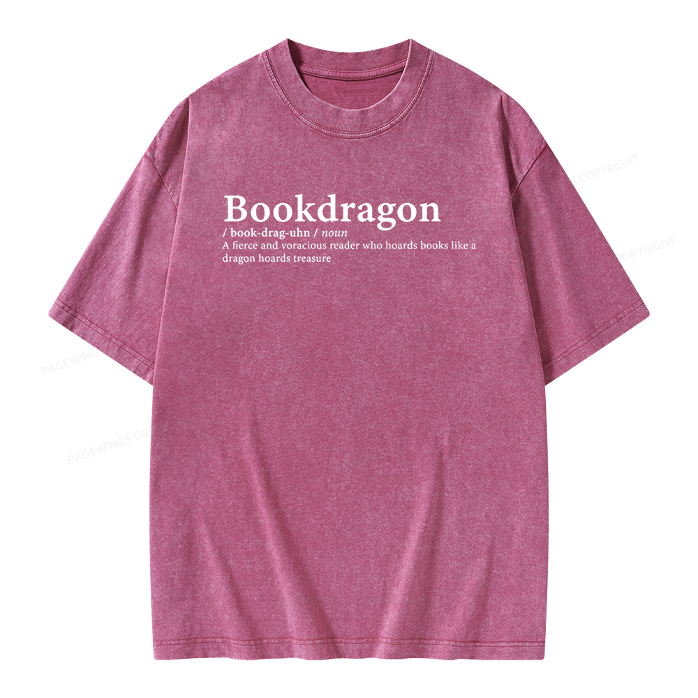 Pagewing Bookvoyager: Journey Through Words book lover Unisex Washed T-shirt