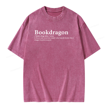 Pagewing Bookvoyager: Journey Through Words book lover Unisex Washed T-shirt