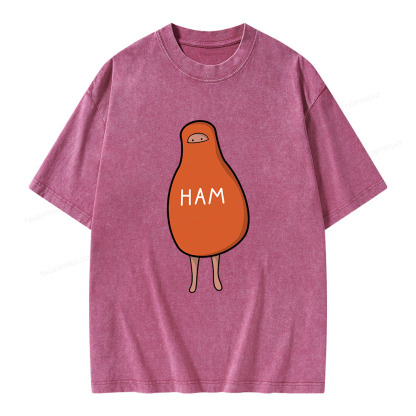 Pagewings Scout Ham Unisex Washed T-shirt