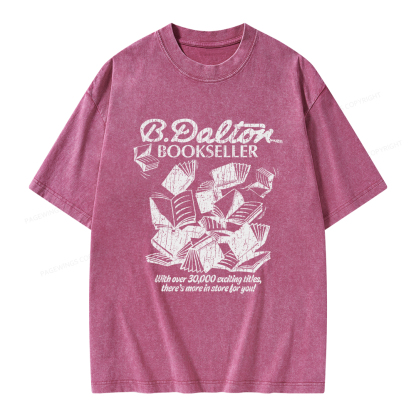 Pagewings B. Dalton Bookseller Unisex Washed T-shirt