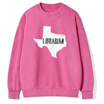 Pagewings Thanku Next Chapter Unisex Washed Sweatshirt