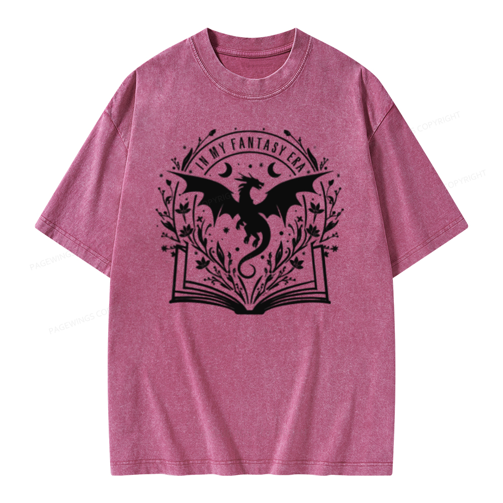 Pagewing Fantasy Era Unisex Tee Unisex Washed T-shirt